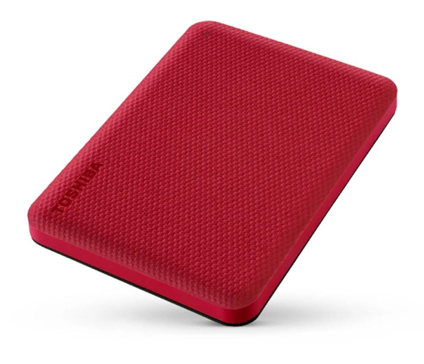 Toshiba Canvio Advance 4TB USB 3.2 Gen. 1 Czerwony - 625830 - zdjęcie 2